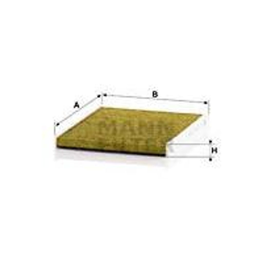 MANN-FILTER FP 2026 Innenraumluftfilter OE 46723321 kompatibel mit 500, 500C, Panda, KA, Ypsilon