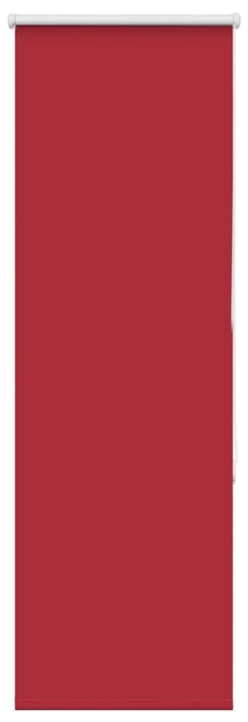 vidaXL Verdunkelungsrollo Rot 50x130 cm Stoffbreite 45,7 cm Polyester