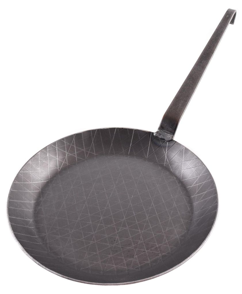Turkse pan, 28 cm, gietijzer, gesmede handgreep Productafbeelding 