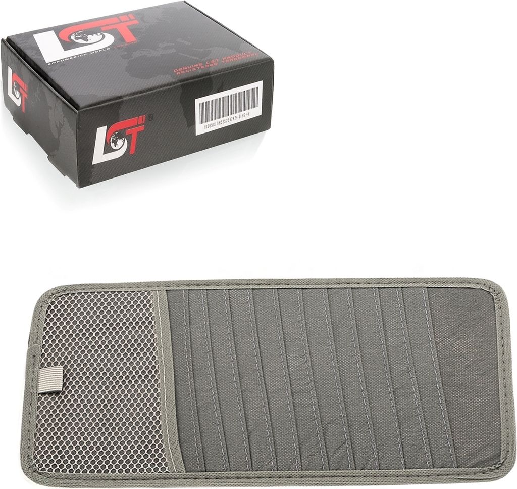 Sonnenblende CD-Hülle Tasche 12er grau für CITROEN für PEUGEOT für RENAULT