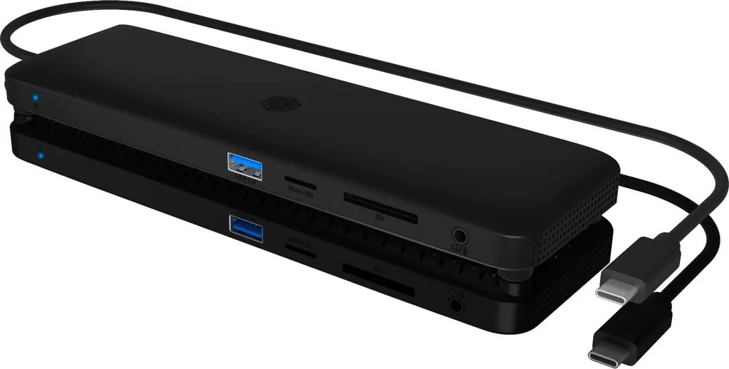 Station d'accueil RaidSonic ICY BOX IB-DK2116-C USB-C Multiport Dock