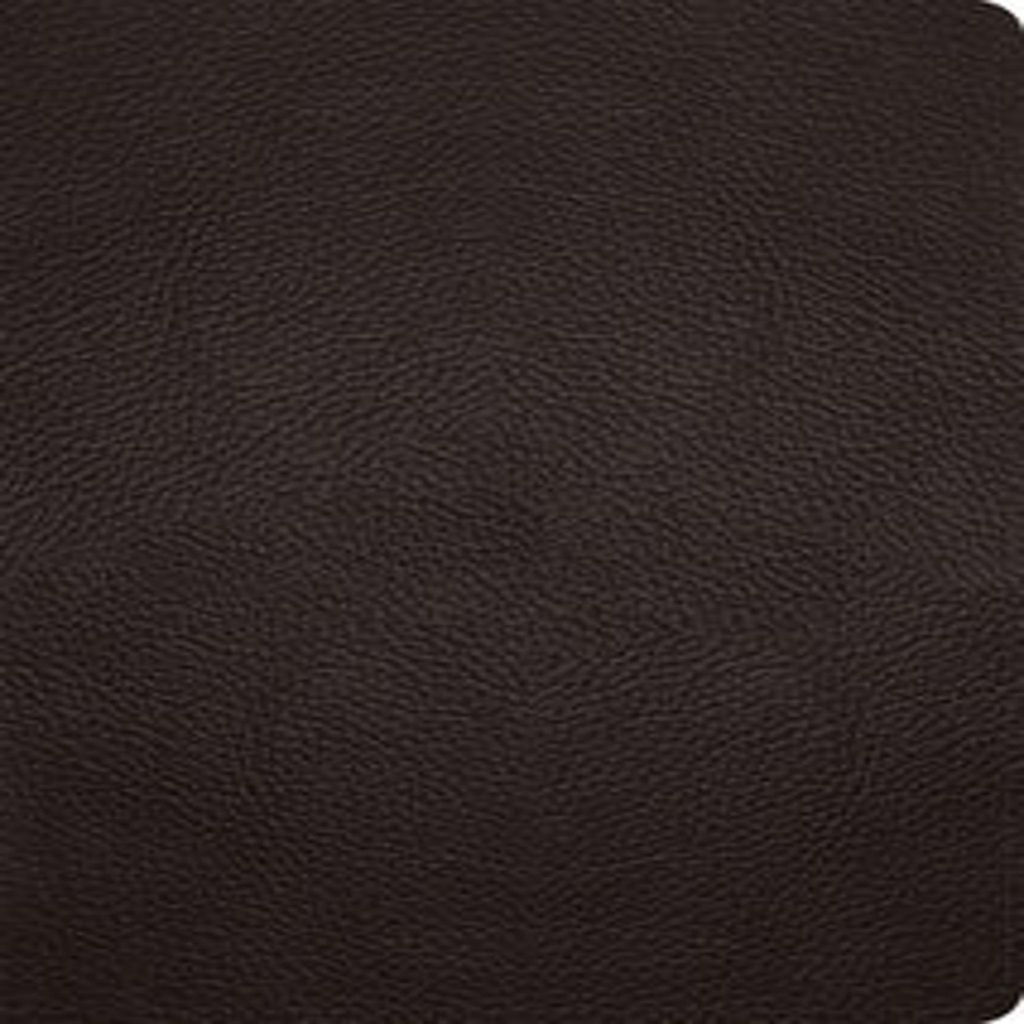 ESV Study Bible, Large Print (Buffalo Leather, Deep Brown)