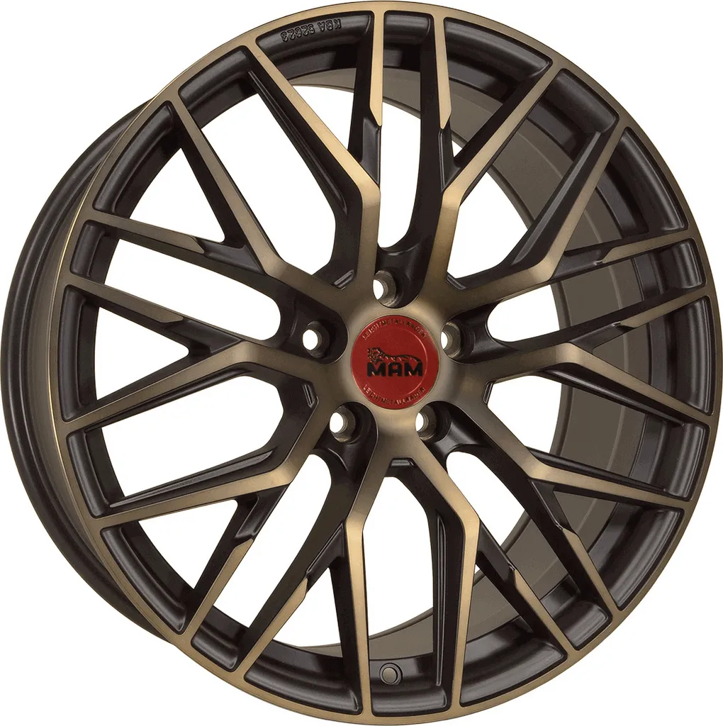 Jantes MAM RS4 18 pouces Black Edition 5x114,3 ET40 finition premium