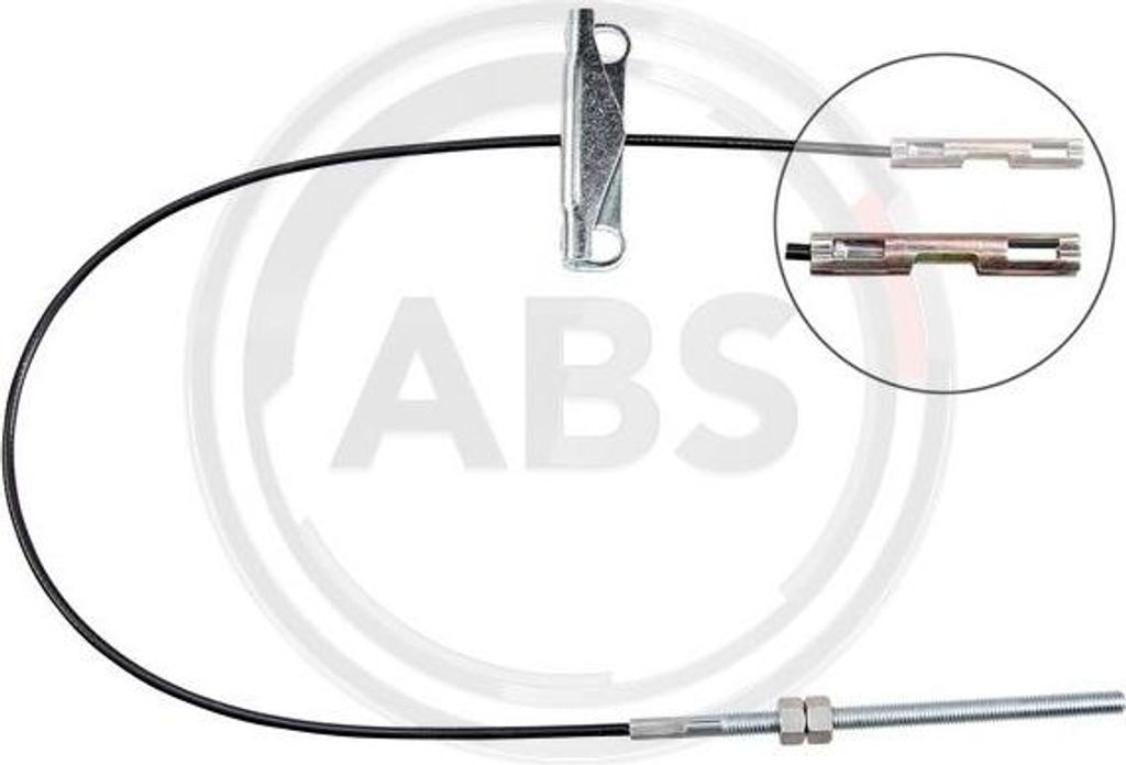 A.B.S. K17253 Seilzug, Handbremse OE 4041991 kompatibel mit Transit