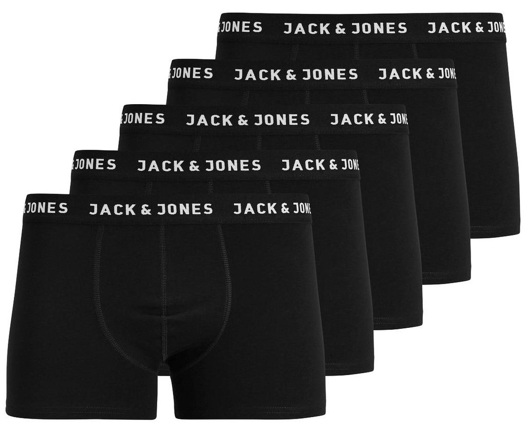 JACK & JONES Herren Jack & Jones Boxershorts 5er Pack Produktbild 