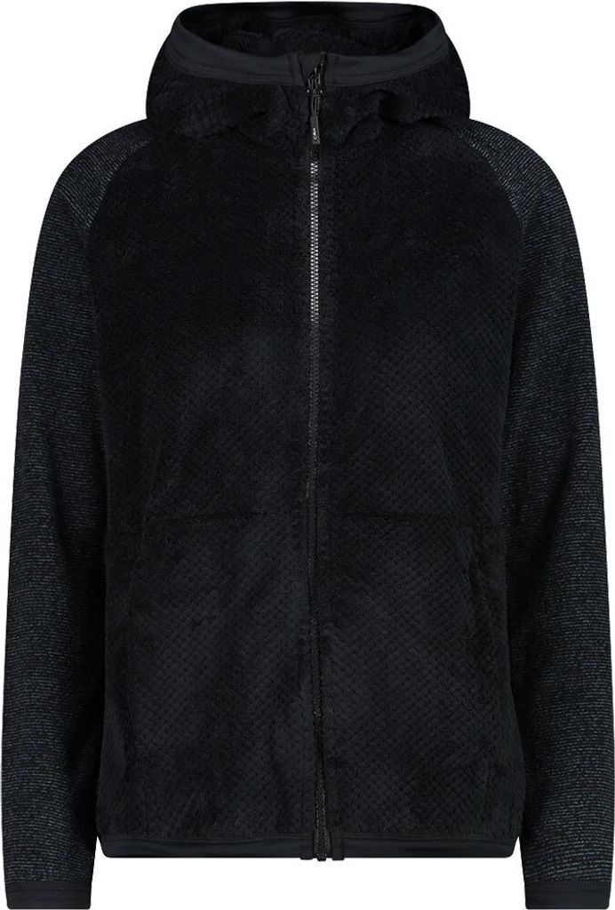 CMP WOMAN JACKET FIX HOOD schwarz 40
