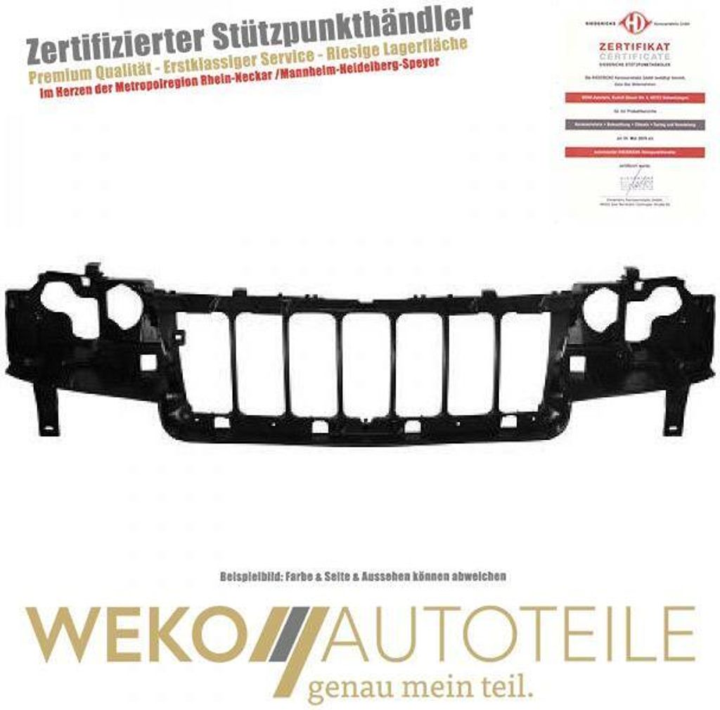Frontverkleidung DIEDERICHS 2612102 für JEEP