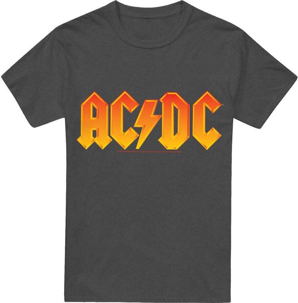 AC/DC - T-Shirt für Herren/Damen Uni TV17407 (S) (Holzkohle)