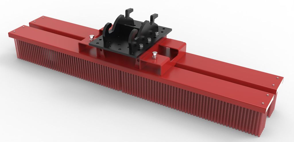 Joma-Tech Blockbesen ecoLine mit Schraubadapter Verachtert CW05 in 2000mm Arbeitsbreite