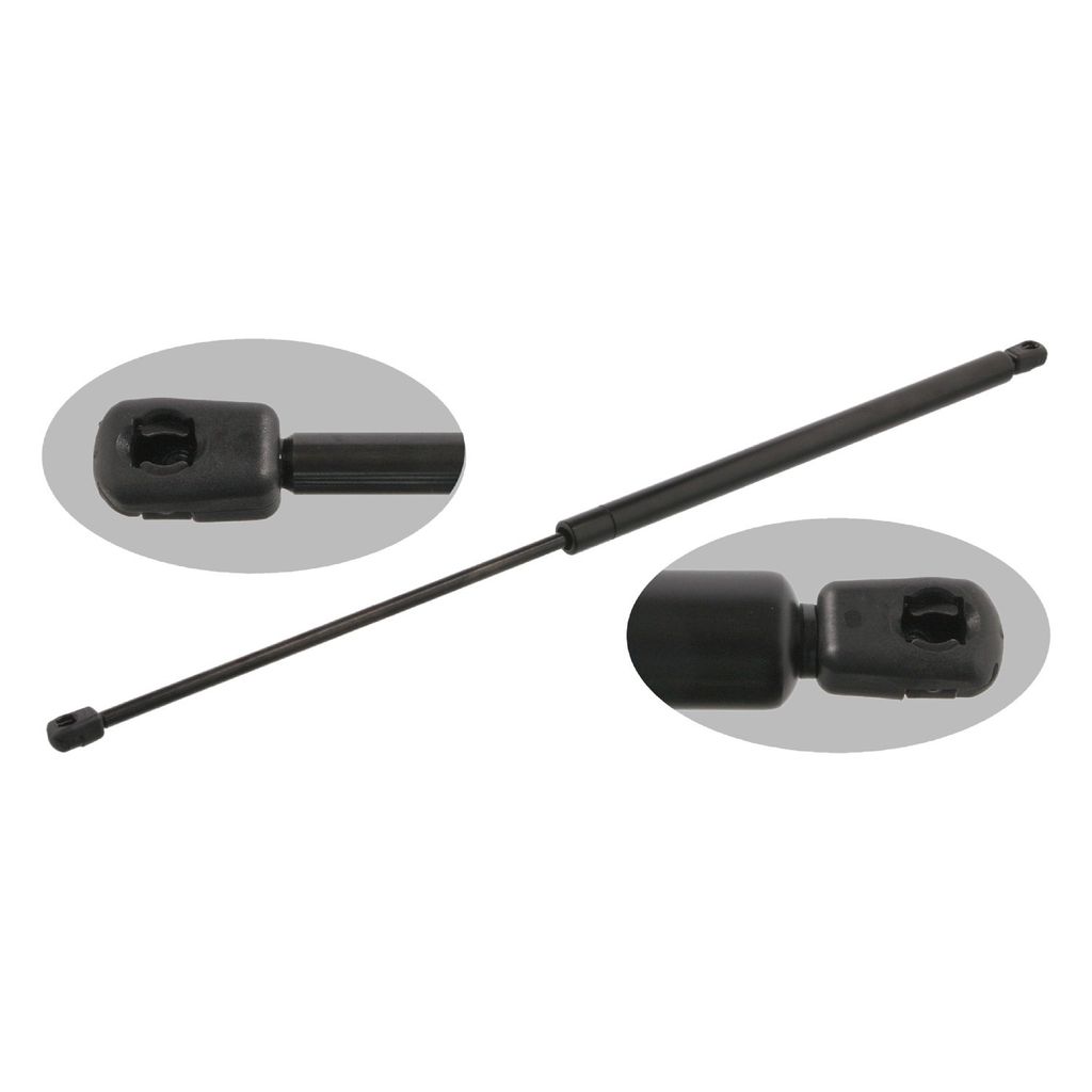 FEBI BILSTEIN 34433 Gasfeder Heckklappendämpfer passend für PEUGEOT PARTNER Combispace (5F) 700mm