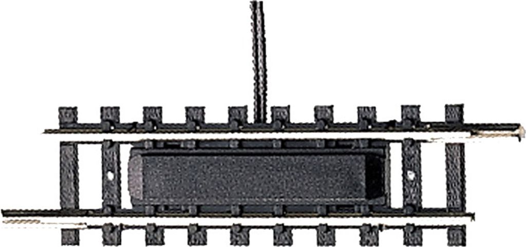 Minitrix 14980 Schaltgleis m.Magnetschalter 1 Stk.