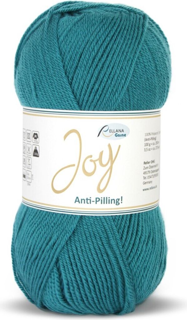 Rellana Joy,100g/250m 100% Polyacryl antipilling weich und pflegeleicht petrol (13)