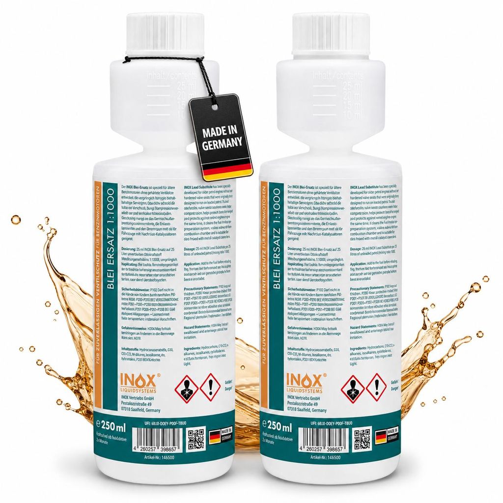 INOX Benzin Blei Ersatz 2x250ml Bleizusatz Additiv Produktbild  KI-generiertes Bild