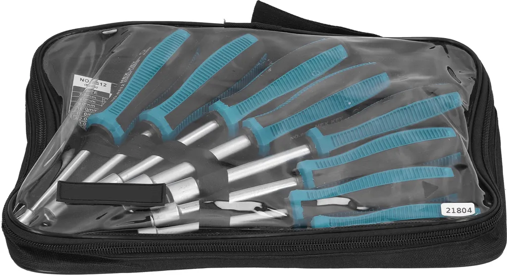 Tournevis à douille profonde 8 pcs avec manche grip spécial antidérapant