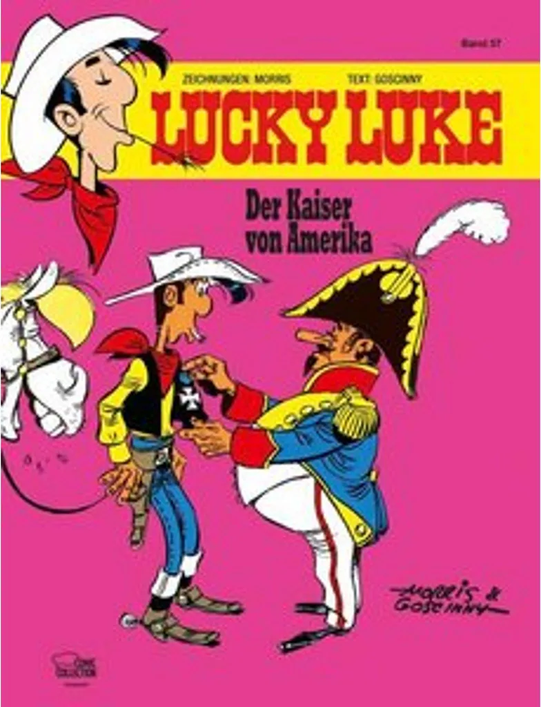 BD Lucky Luke Tome 57 Der Kaiser von Amerika pour Collectionneur Adulte