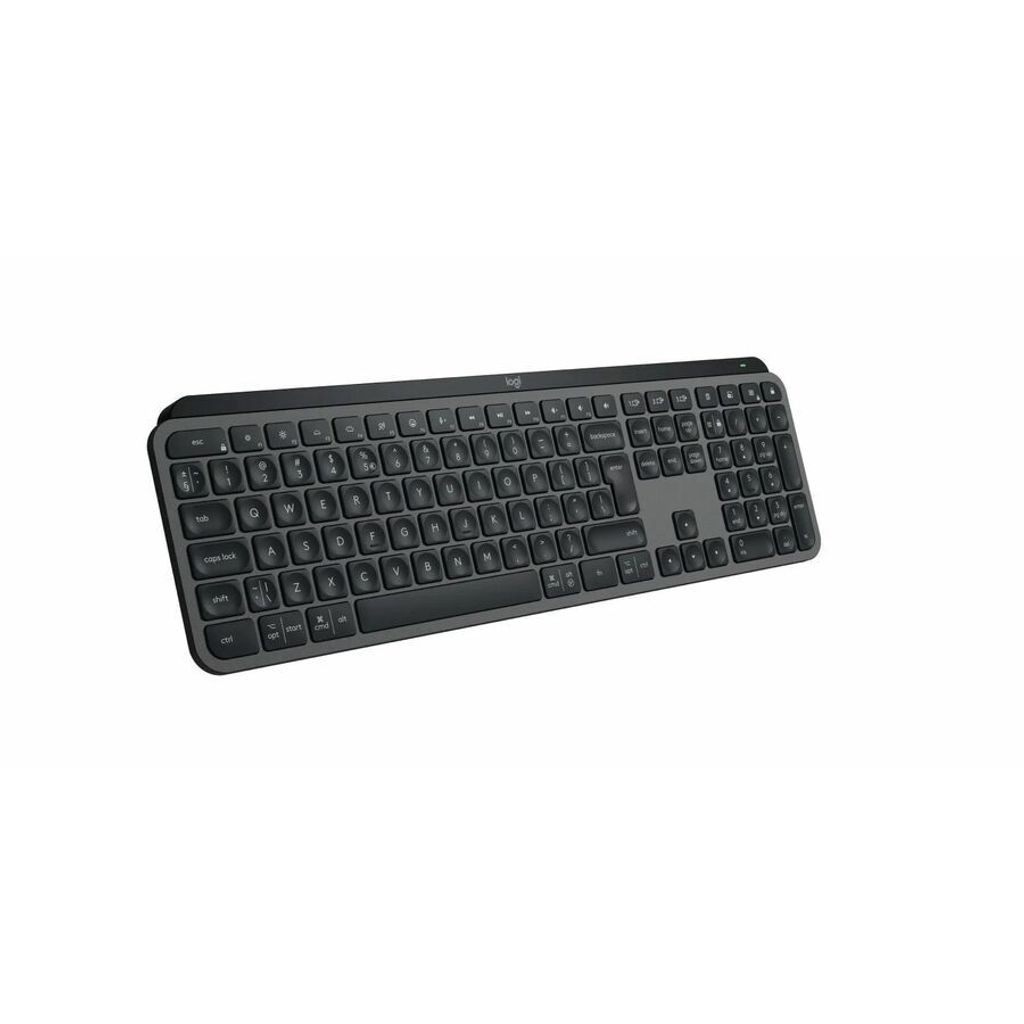 Logitech MX Keys S - Volle Größe (100%), RF Wireless + Bluetooth, Scherenschalter, QWERTY, LED, Graphit | 920-011586