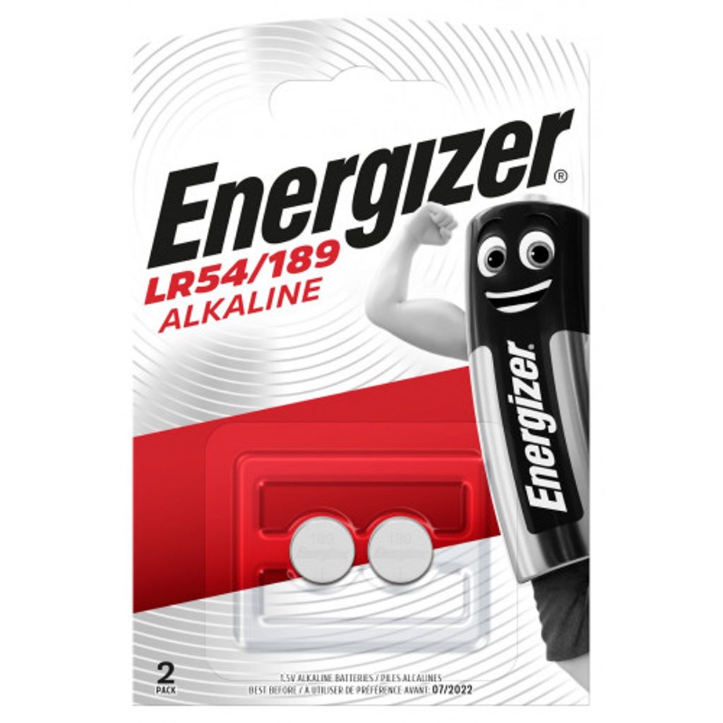 Energizer Alkali-Batterie 1,5V LR54 /189 - 2 Stück
