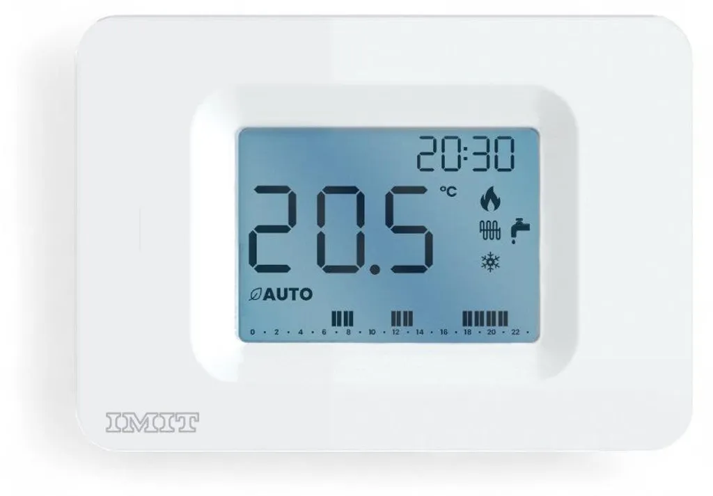 Thermostat mural sans fil Orion Day Radio pour gérer votre chauffage