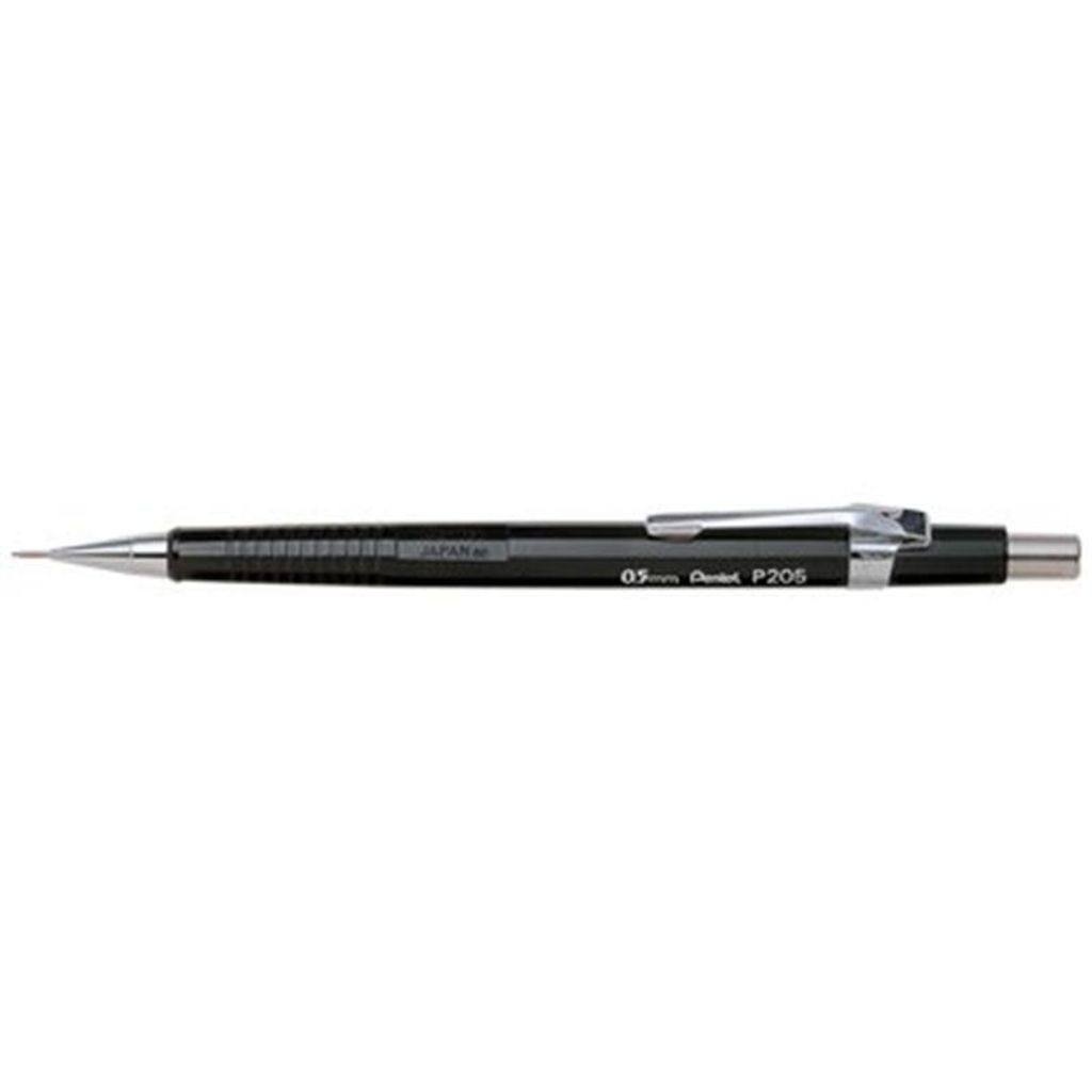 Pentel P205-A Druckbleistift P205, schwarz, Minenstärke: Immagine del prodotto 