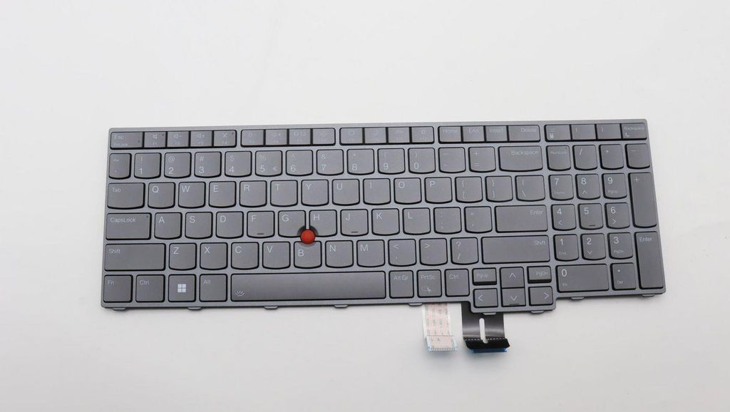 Lenovo Keyboard CS22 P16 GR-BL CHY EURO ENG - Tastatur - QWERTY