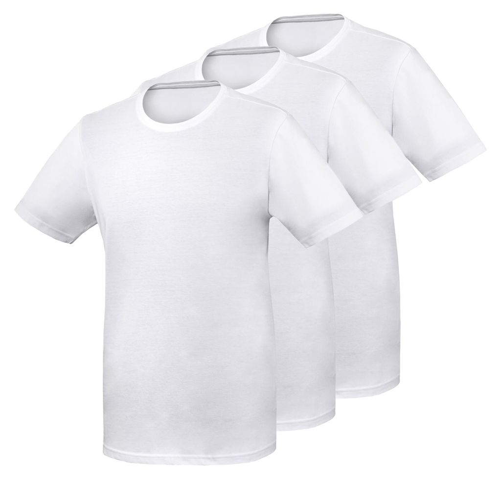 PARKSIDE® Herren T-Shirt, 3 Stück (Weiß, XL (56/58)) Produktbild 