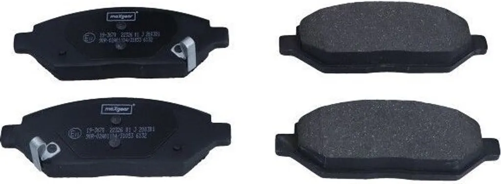 Jeu de plaquettes de frein avant pour Karl C16 compatible OE 1605313
