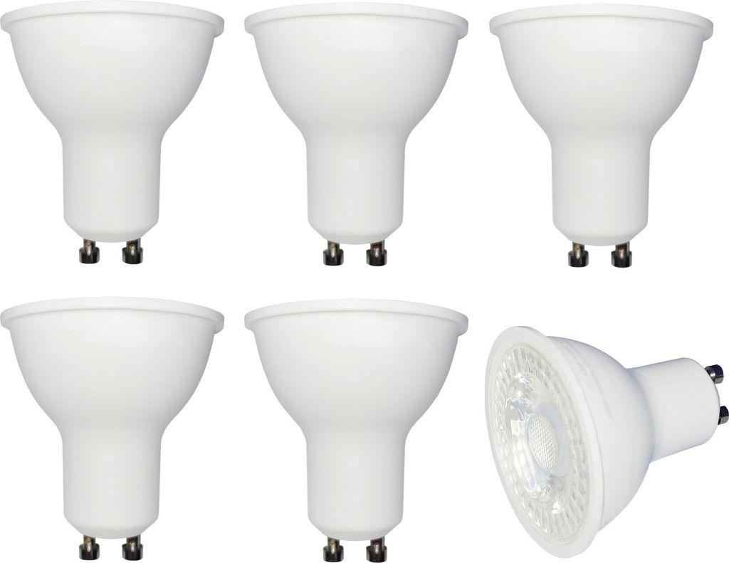 6x LED Reflektor GU10 5W 5 Watt ersetzt 40 Watt 420 Lumen 4000 K