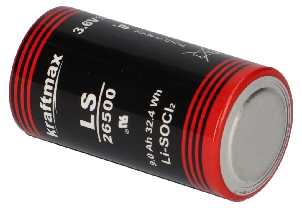 Pile Kraftmax LS26500 C Lithium 3.6V haute performance, lot de 10