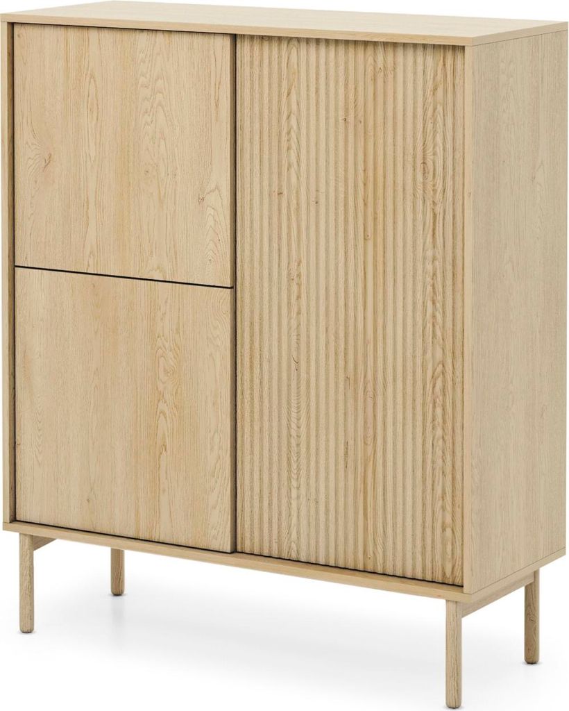 Kommode, Cremona-Eiche, 103,5 x 121,8 x 39,5 cm