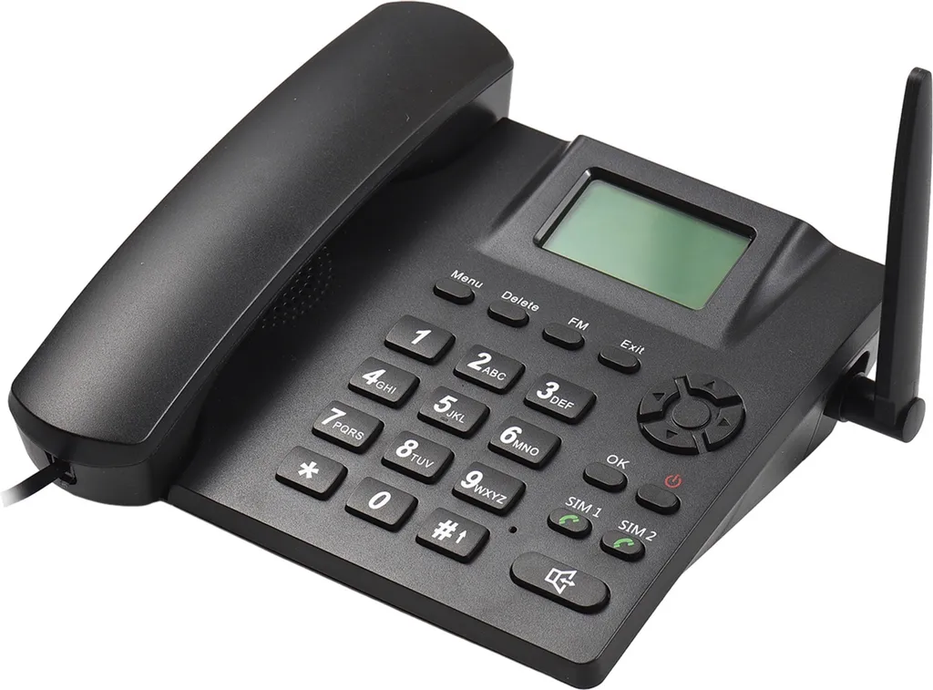 GSM Desktop Phone Wireless 3000mAh - Il Telefono Fisso 2.0 per SIM