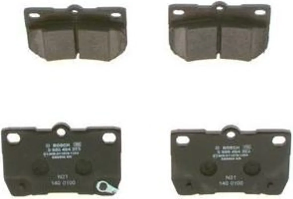 Plaquettes Bosch 0 986 494 253 : Fini les Sifflements au Freinage