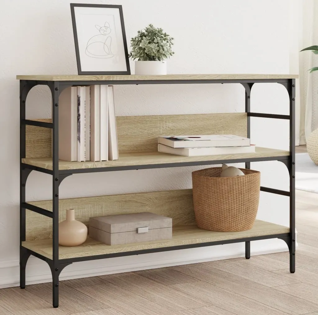 Stabli Möbel Tavolo consolle rovere Sonoma 100x32x75 cm materiale a base di legno - Tavoli consolle CC7421456 1parte