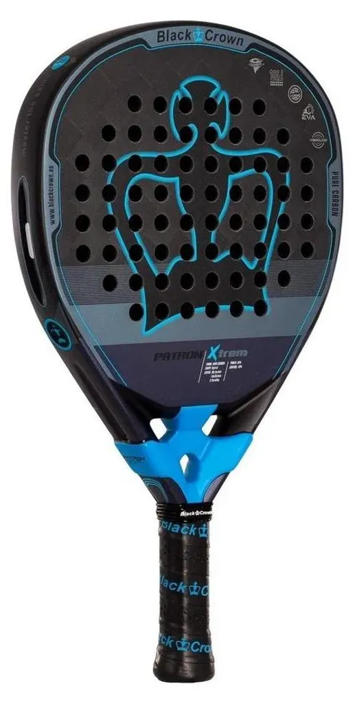Raquette de padel Black Crown Patron Xtrem Bleu : Précision et Puissance