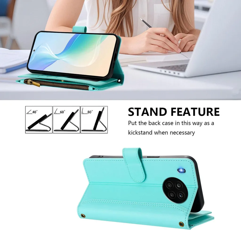 SEAHAI Cover per Huawei nova 14 Portafoglio, Custodia con