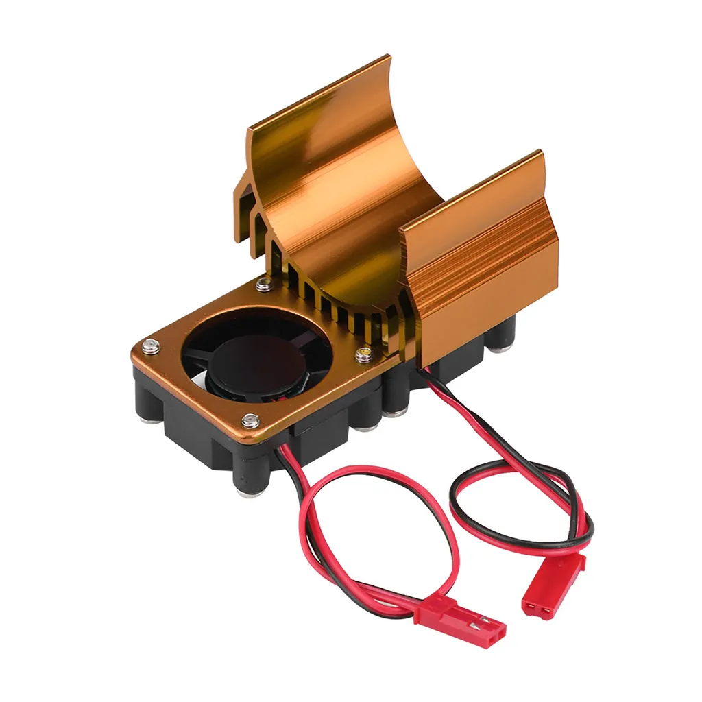 Dissipatore di calore del motore, dissipatore di calore del motore di RC, dissipatore di calore di RC con la ventola di raffreddamento, dissipatore di calore del motore con la ventola di raffreddamento, accessorio di RC - 5