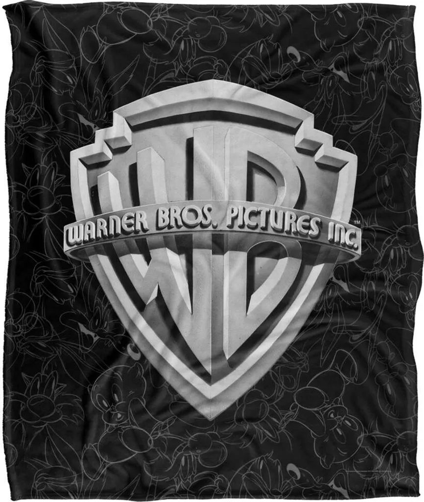 Couverture Chaude Looney Tunes Plaid Anti-Froid Warner Bros