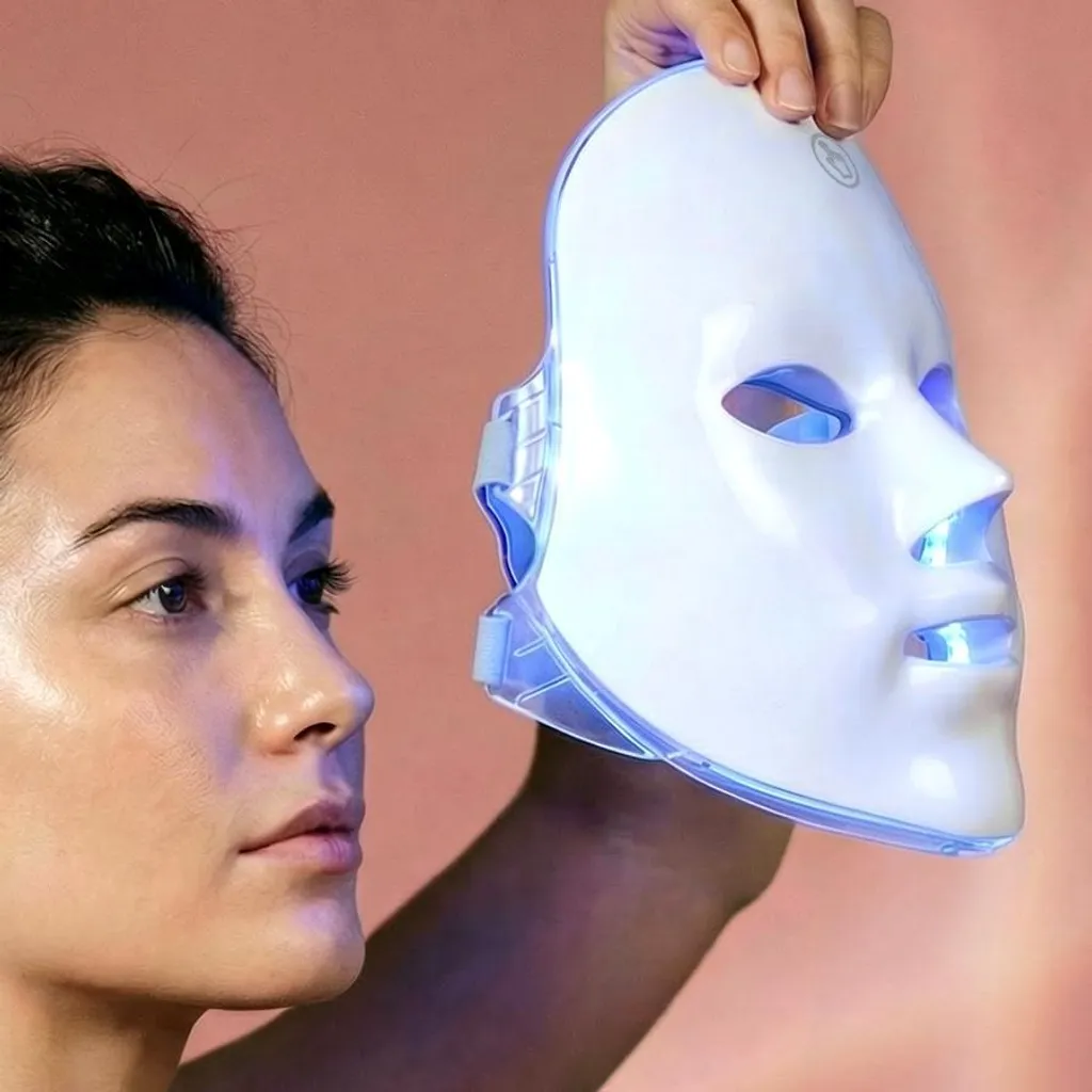 Masque LED Marielle MML Blanc pour Luminothérapie Visage Anti-Âge - 3