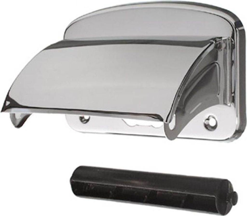 Cornat WC-Papierhalter - Zur Wandmontage - Mit Deckel - Zum Produktbild 
