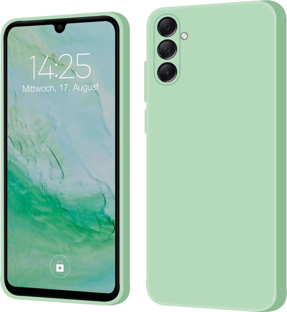 Hülle für Samsung Galaxy A13 5G Case Cover Bumper Smartphone Softgrip Schutzhülle Farbe: Türkis