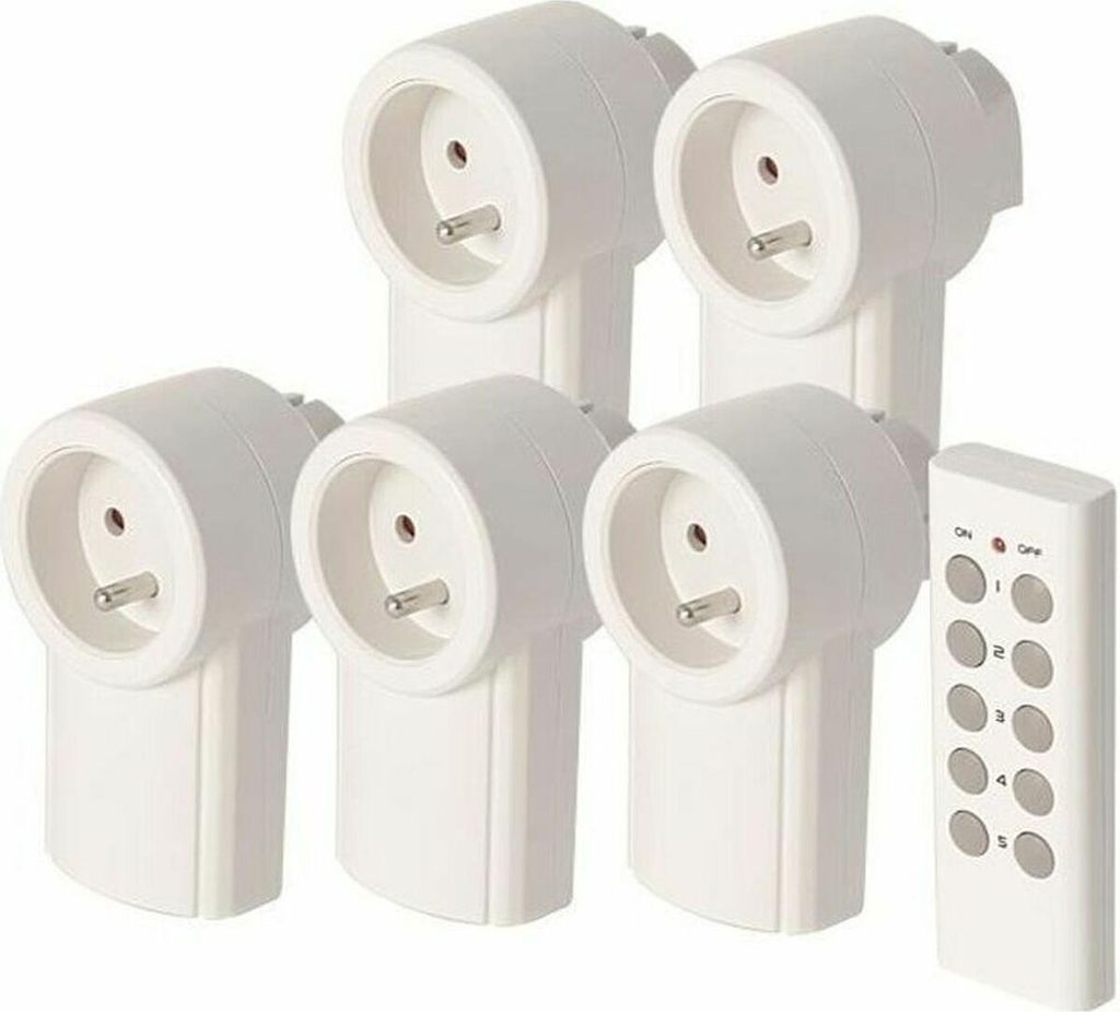 SCS SENTINEL Fernbedienungssteckdosen-Set (5 Stück) Produktbild 