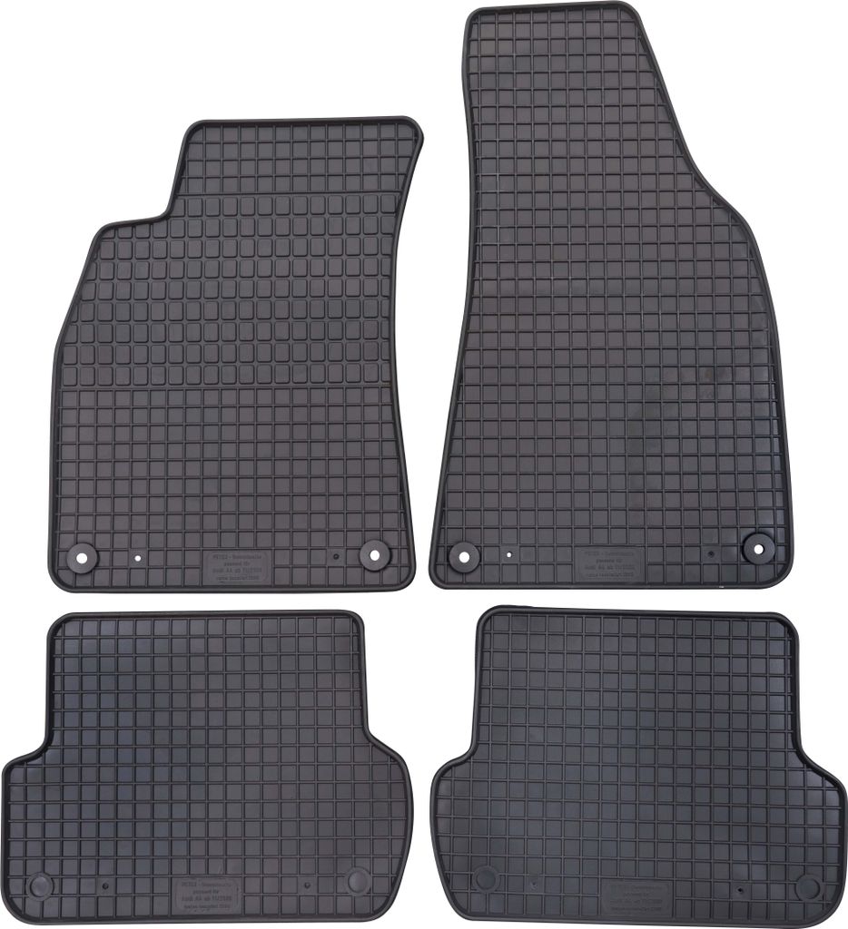 für Audi A4 ab 11/2000-10/2007 Passform Fußmatten PETEX Produktbild 