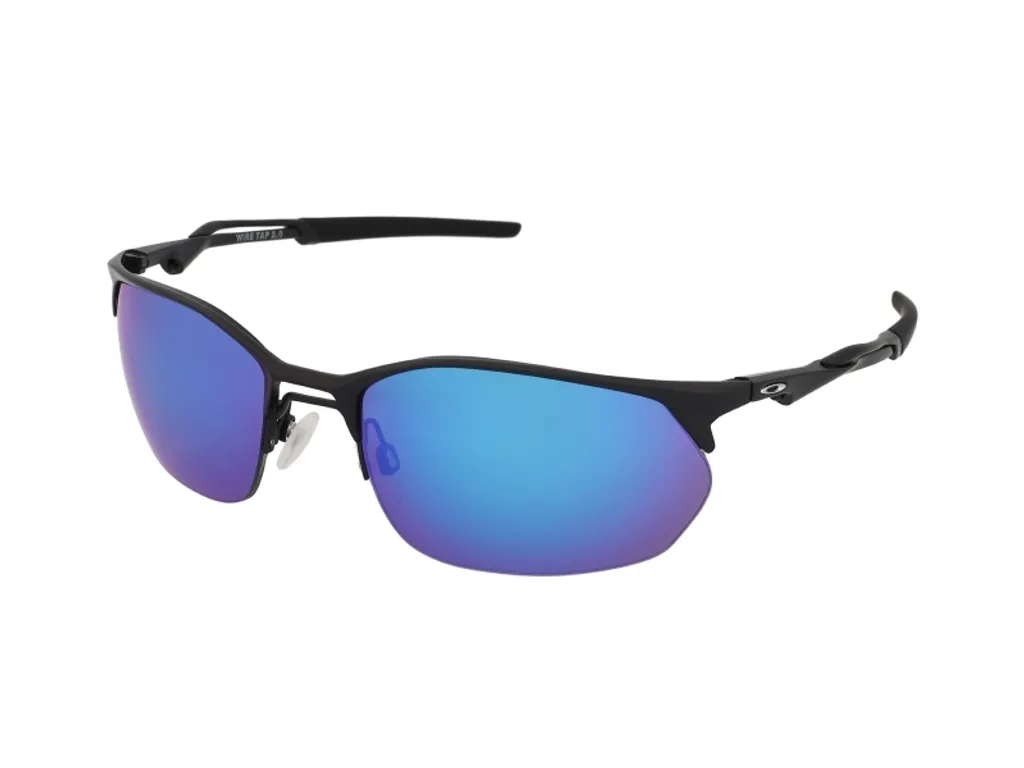 Oakley Wire Tap 2.0 OO 4145 04 Lunettes de Soleil Homme en Métal Noir