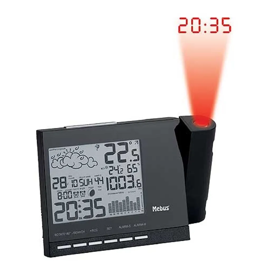 Station météo pour maison Mebus 40310 capteur sans fil longue portée