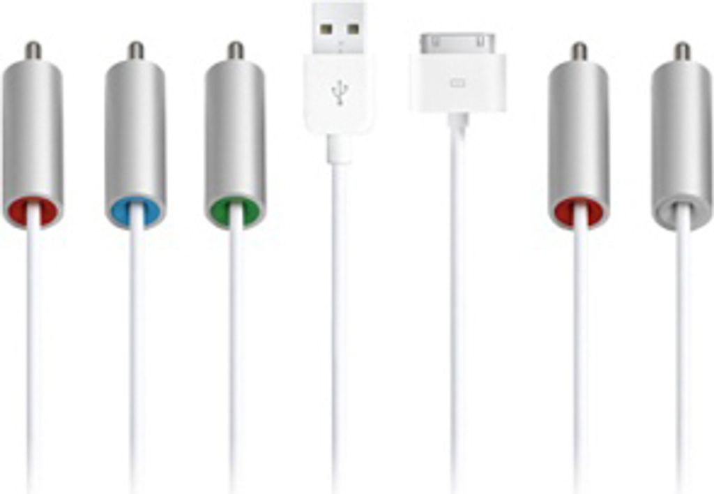 Apple AV Cable, 5 x RCA, USB, verkabelt
