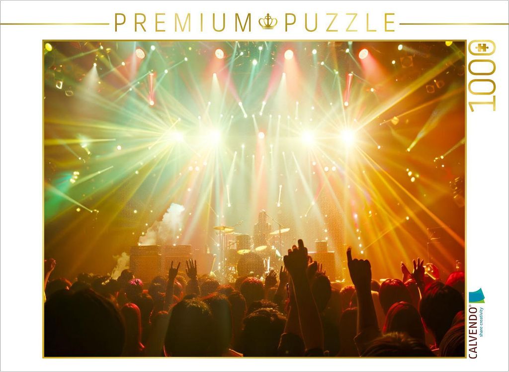 CALVENDO Puzzle Eine Wahnsinnsbühne | 1000 Teile Lege-Größe 64x48cm Foto-Puzzle für glückliche Stunden