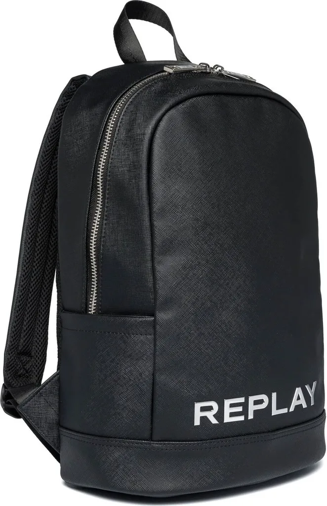 REPLAY Zaino Porta PC Nero - Zaino Business per Ufficio e Viaggio