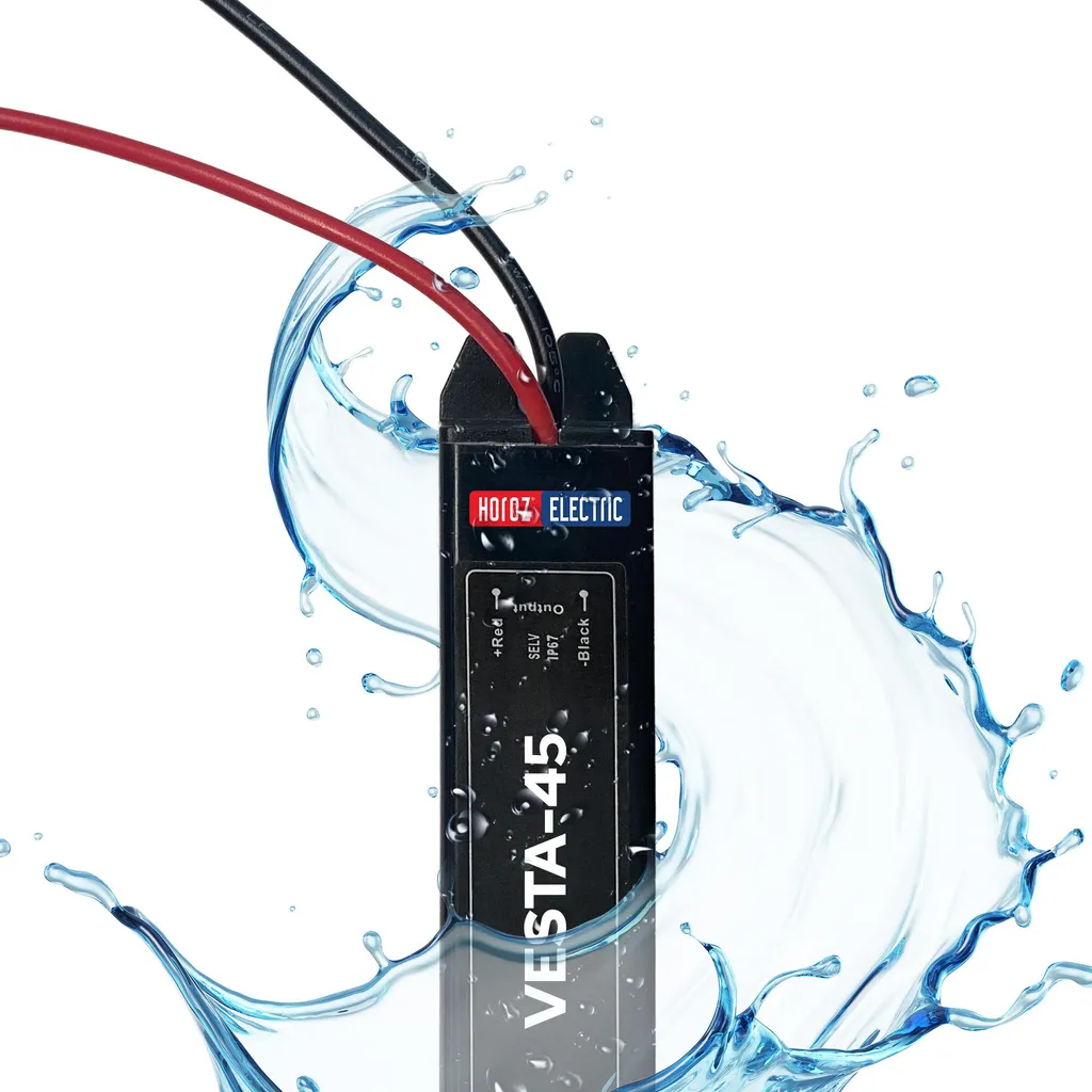 Alimentatore LED 12V 3.75A 45W VESTA-45 | Elettronica IP67 Pro