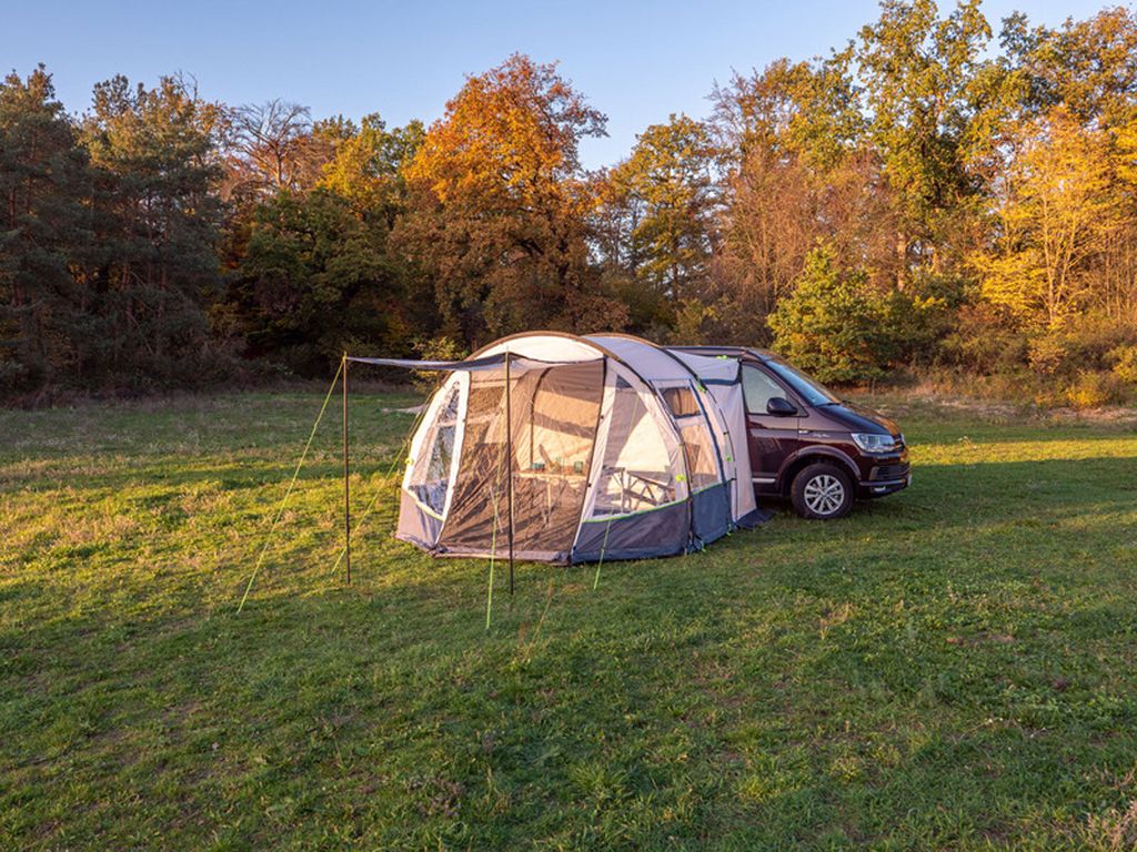 Busvorzelt Tour Easy 4 - 1-Tunnel-Vorzelt für Campingbus mit Schleuse 300x270cm