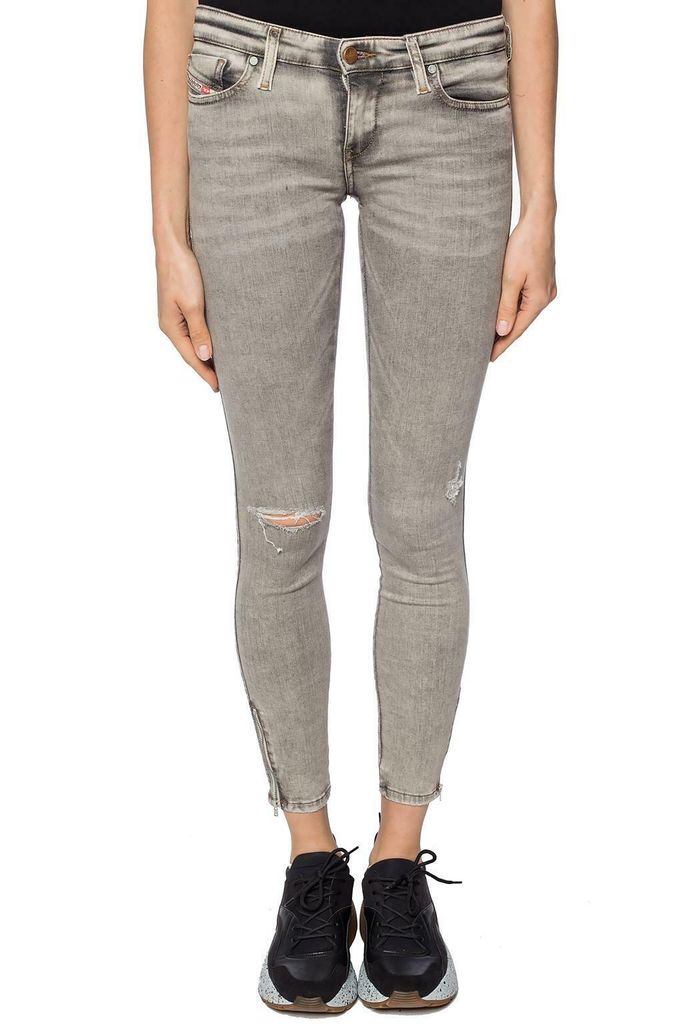 Diesel Damen Skinzee-Low-Zip 084UP Jeans Hose Skinny