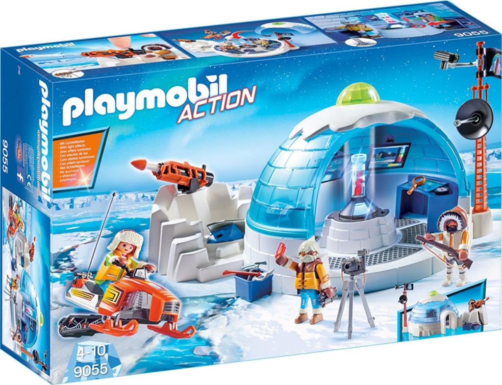 PLAYMOBIL 9055 Quartier général des Rangers Polaires Image du produit 